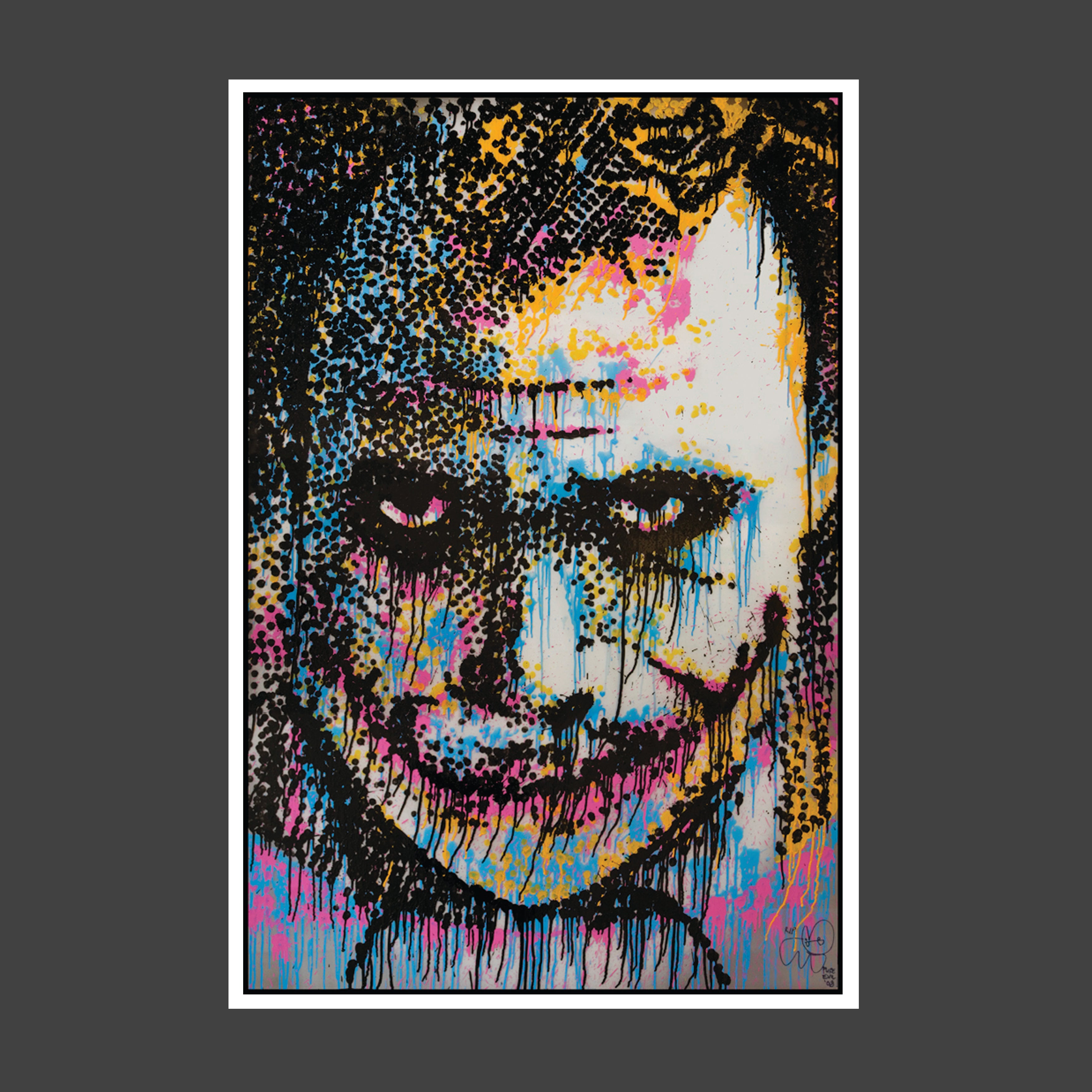 Heath Ledger The Joker CMYKrink by Pure Evil – International Symbols™