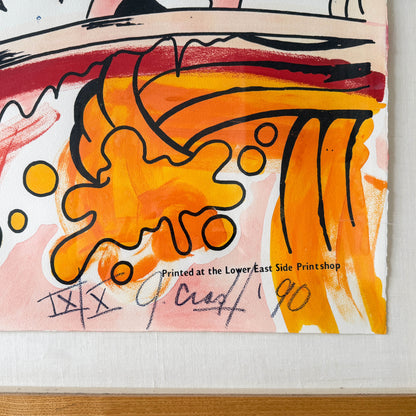 Untitled by Crash - 1 Framed A