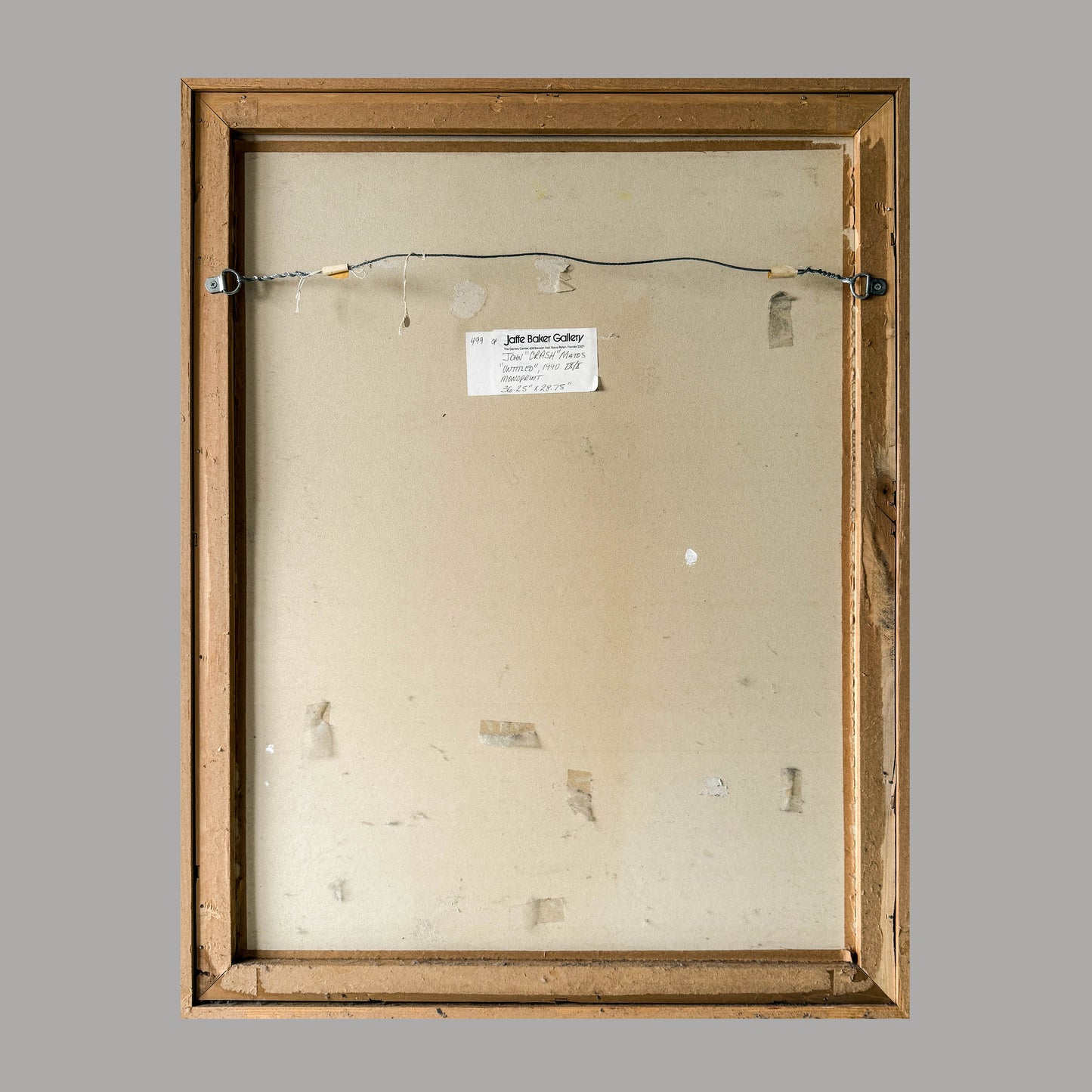 Untitled by Crash - 1 Framed A