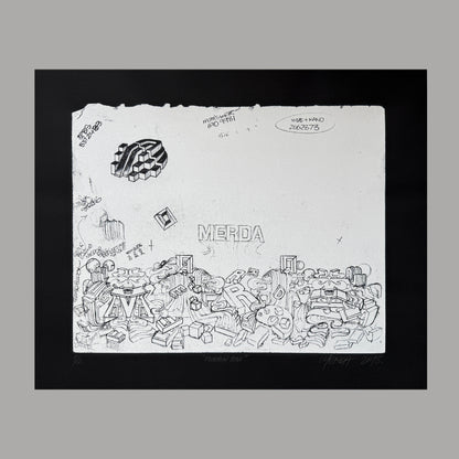 Mirror Ball by Merda - 17 Framed Art N